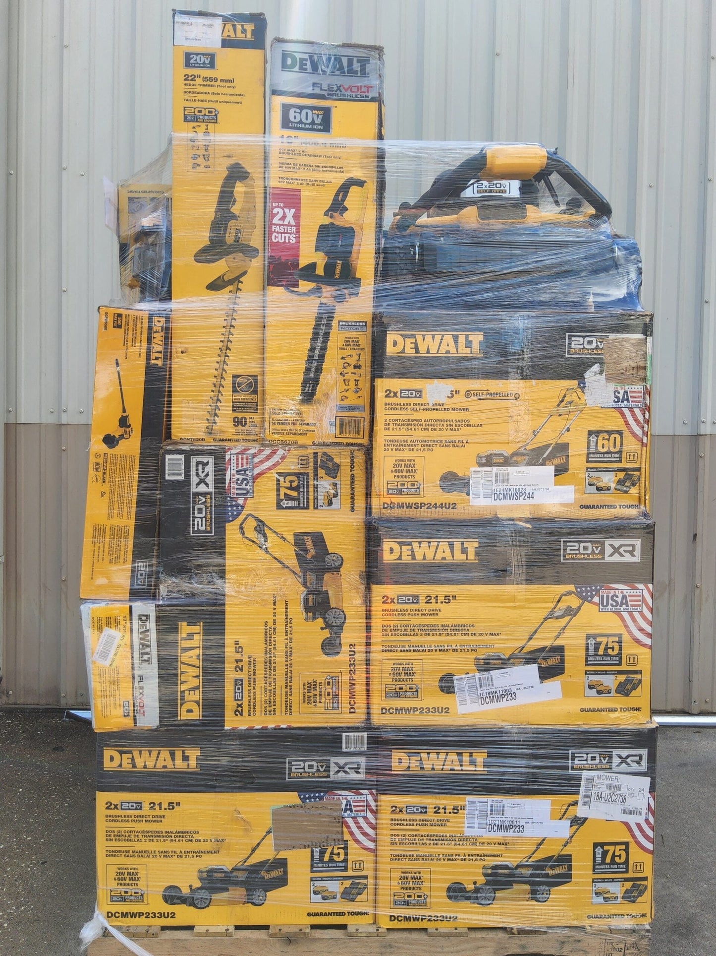 MIXED TOOLS PALLET – LOT ID: 260827 – Untested Customer Return