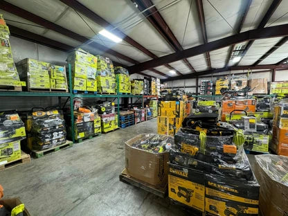 Latest returns, September 2026💥MIXED TOOLS PALLET – LOT ID: 260927💥