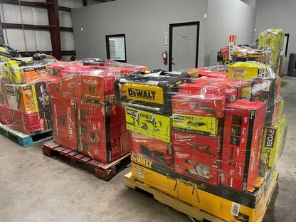 Latest returns, September 2026💥MIXED TOOLS PALLET – LOT ID: 260927💥